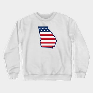 Stars and Stripes Georgia Crewneck Sweatshirt